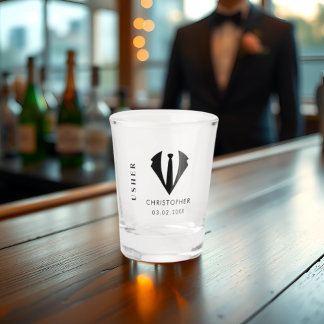 Copo De Shot Presente de Festa de casamento de Nome de Usuário 