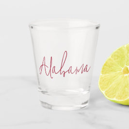 Copo De Shot Presente de Lembrança de Viagem do Alabama