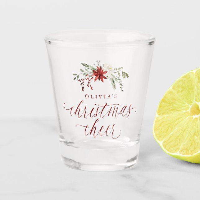 Copo De Shot Presente de Natal Elegante e Divertido (Frente)