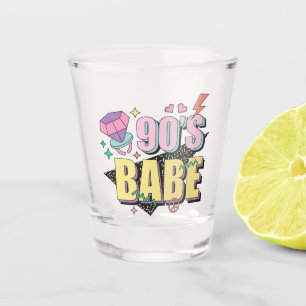 Copo De Shot Presente Nostálgico "90 Bebê"