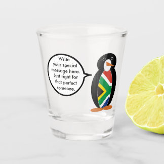 Copo De Shot Presente Personalizado de Pinguim da Vida Selvagem