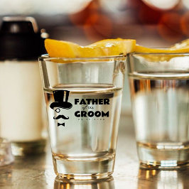 Copo De Shot Presente personalizado do Dia do Casamento do Cava