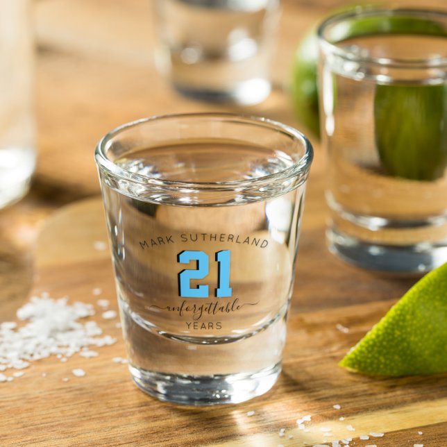 Copo De Shot Presente Personalizado para Aniversário Marcante (Criador carregado)