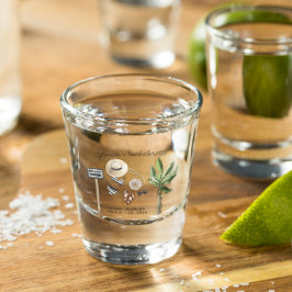 Copo De Shot Presente Personalizado para Festa de Despedida de 