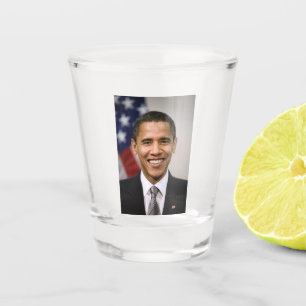Copo De Shot Presidente eleito dos Estados Unidos Barack Obama