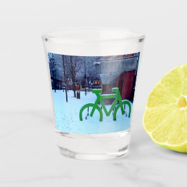 Copo De Shot Preso na neve