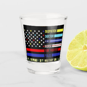 Copo De Shot Primeiros Respondedores Freemason