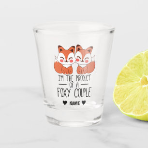 Copo De Shot Produto de um Casal Foxy