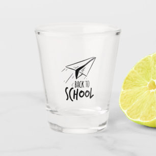 Copo De Shot Professor De Volta À Escola