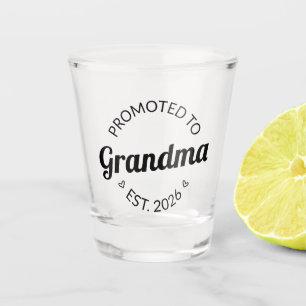 Copo De Shot Promovido À Avó Est. 2026 I