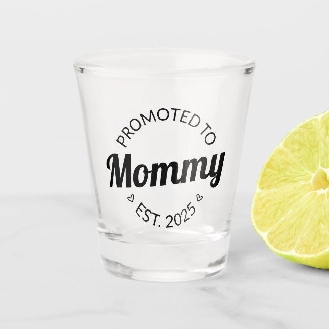 Copo De Shot Promovido A Mamães Est. 2025 I (Frente)