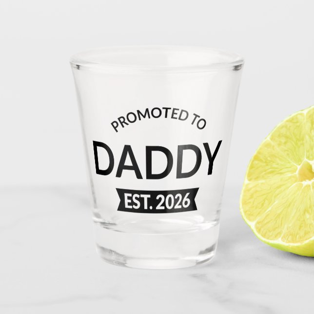 Copo De Shot Promovido a Papai Est. 2026 II (Frente)
