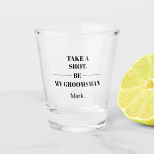Copo De Shot Proposta de Padrinho de Formatura Engraçada Ideia 