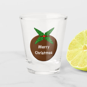 Copo De Shot Pudim de Natal Personalizado