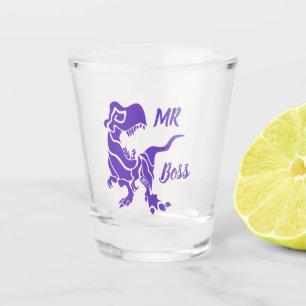 Copo De Shot Purple Trex, o Dino Chefe
