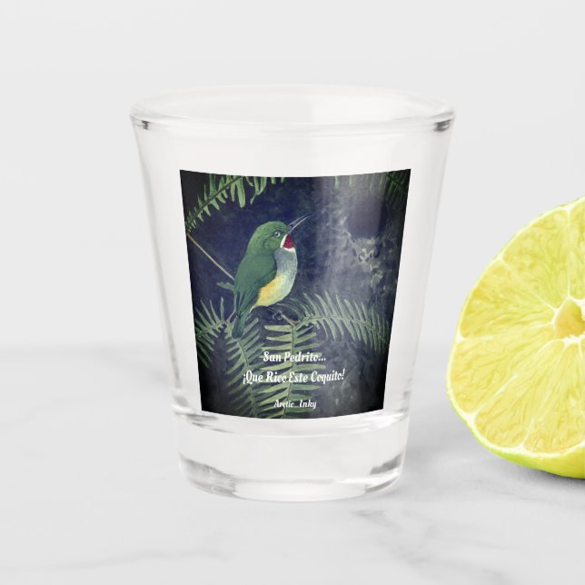 Copo De Shot Que Rico Este Coquito! (Frente)