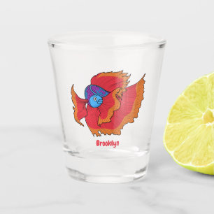 Copo De Shot Queijo de caça aos peixes