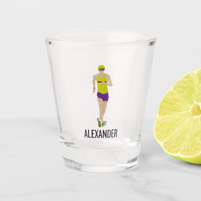 Copo De Shot Race Walking (Frente)
