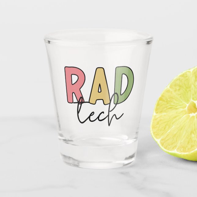 Copo De Shot Radiologia Radiológica Rad Tech (Frente)