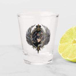 Copo De Shot Rainha da Sombra – Emblema do Espírito Pantera.