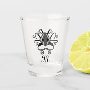 Copo De Shot Rainha Victoria Black Kraken