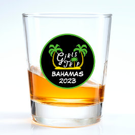 Copo De Shot Raparigas Trip Bahamas Ilhas Caribes