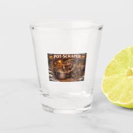 Copo De Shot Raspador de Panela Icelandic Yule Lad