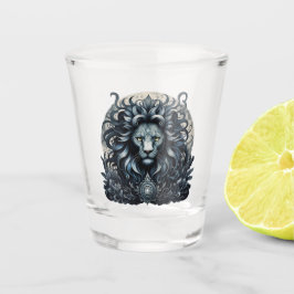 Copo De Shot Real elegância, uma majestosa ornamentado de cabeç