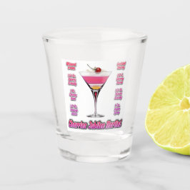 Copo De Shot Receita de Coquetel Cherries Jubilee Martini Arte