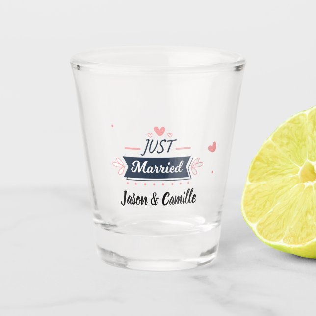 Copo De Shot Recem casados (Frente)