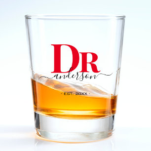 Copo De Shot Red Doctor Medical Professional