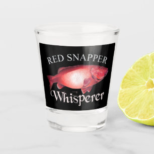 Copo De Shot Red Snapper Whisperer Dark