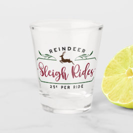 Copo De Shot Reindeer Sleigh Rides