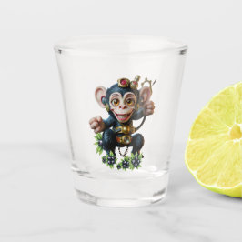 Copo De Shot Relógio Guardião da Caverna – O Macaco Sussurrante