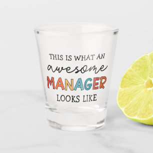 Copo De Shot Retro Awmanutenção Manager Funny