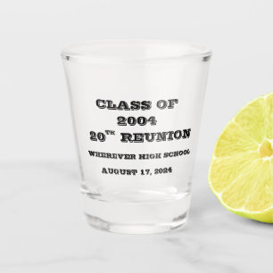 Copo De Shot Reunião de Classe Personalizada