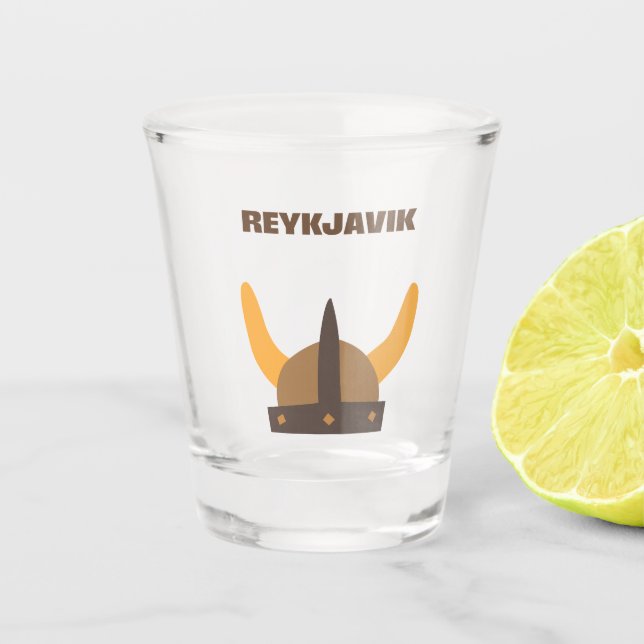 Copo De Shot Reykjavik Glass (Frente)