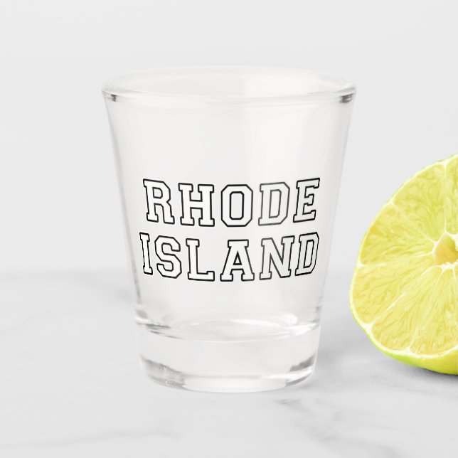 Copo De Shot Rhode Island (Frente)