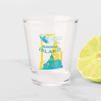 Copo De Shot Rhode - vidro de tiro da ilha