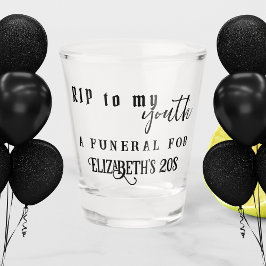 Copo De Shot RIP para aniversário de 30 anos de 20 s para minha