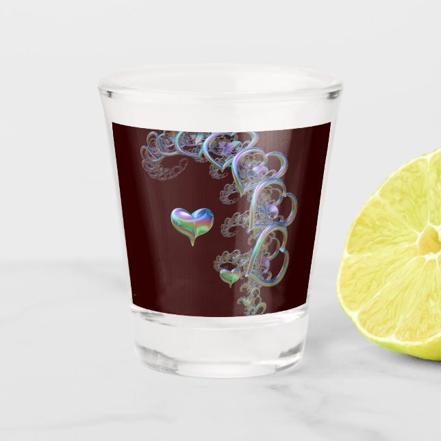 Copo De Shot Ritmo do coração (Frente)