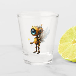 Copo De Shot Robby, o Guardião Alado do Tempo – Série Asas do T