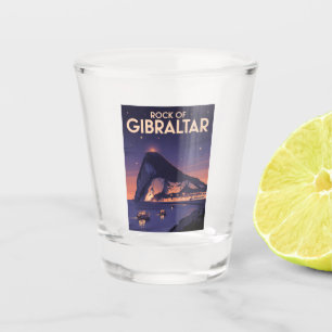 Copo De Shot Rock de Gibraltar