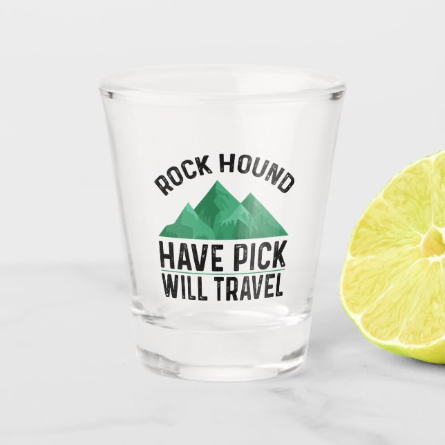 Copo De Shot Rock Hound (Frente)