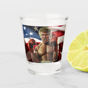 Copo De Shot Rocky Trump: O campeão da liberdade das Pessoas