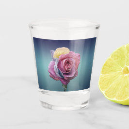 Copo De Shot Rosa multicolor