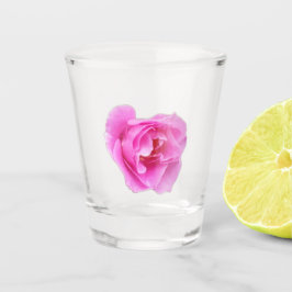 Copo De Shot Rosa sobre óculos claros