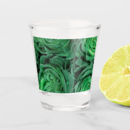 Copo De Shot Rosas verdes -