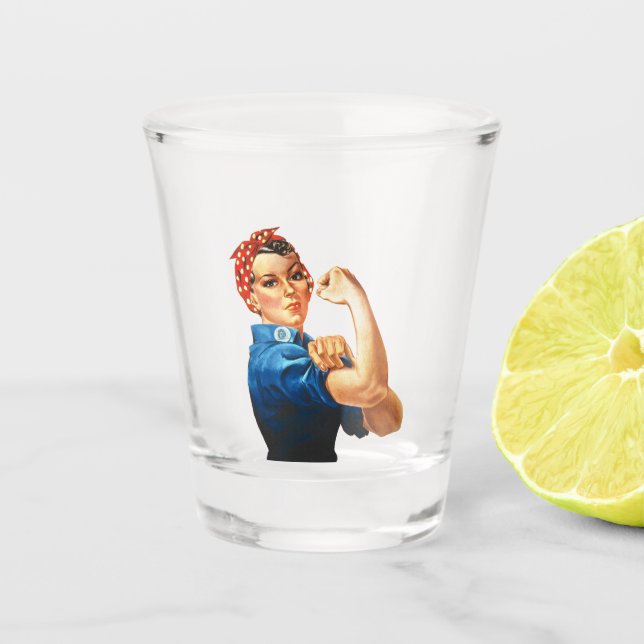 Copo De Shot Rosie The Riveter (Frente)