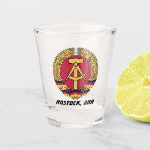 Copo De Shot Rostock, DDR, Rostock, Alemanha Oriental Socialist